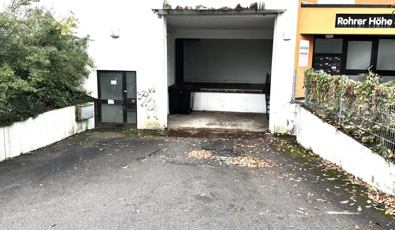 Rampe Warenanlieferung