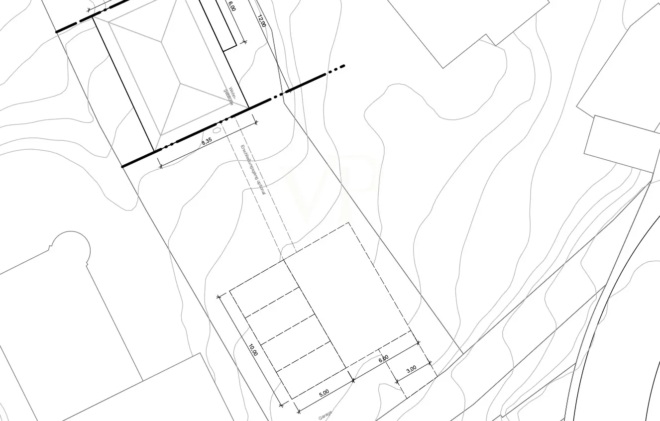 Neubauvorschlag: Lageplan