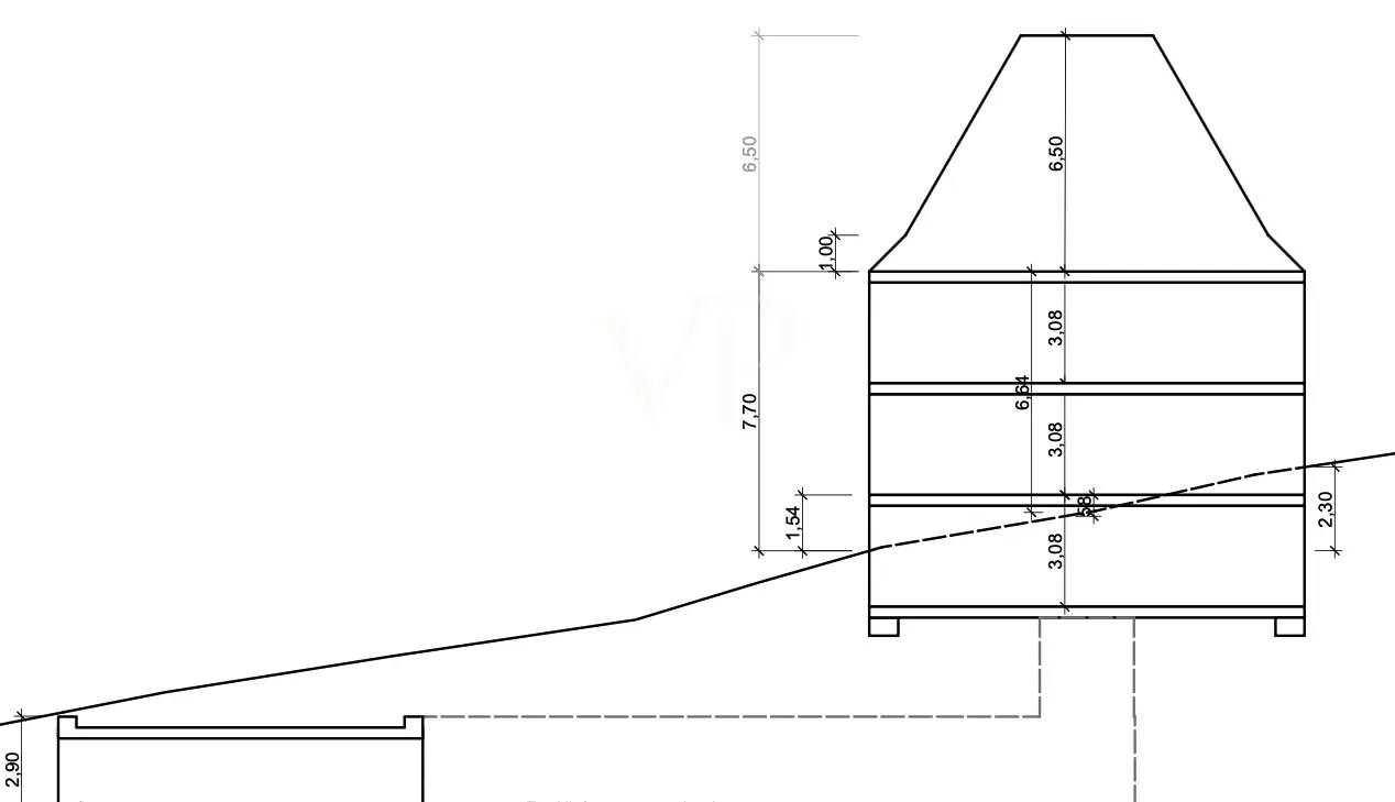 Neubauvorschlag: Schnitt