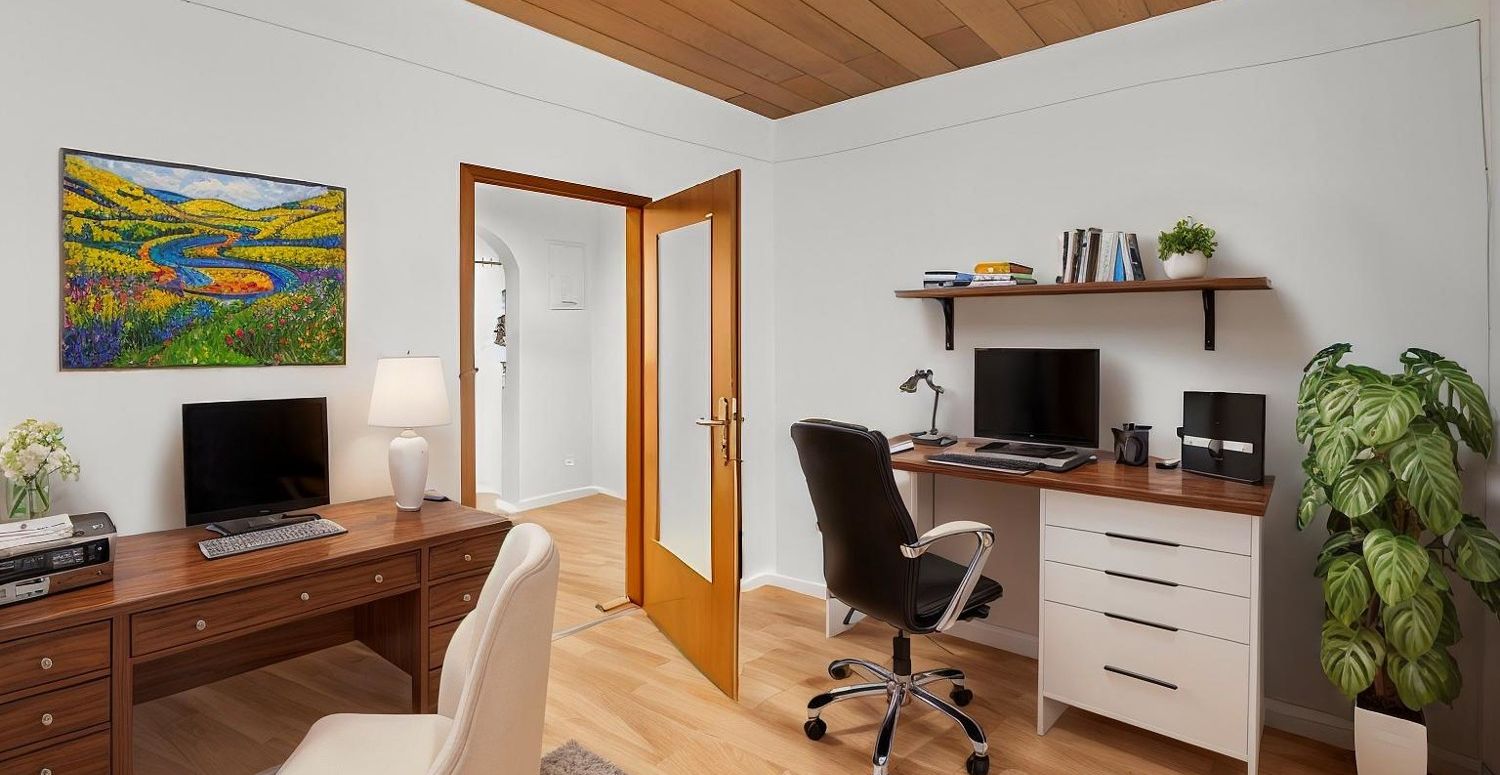 Möblierungsbeispiel: Arbeitszimmer