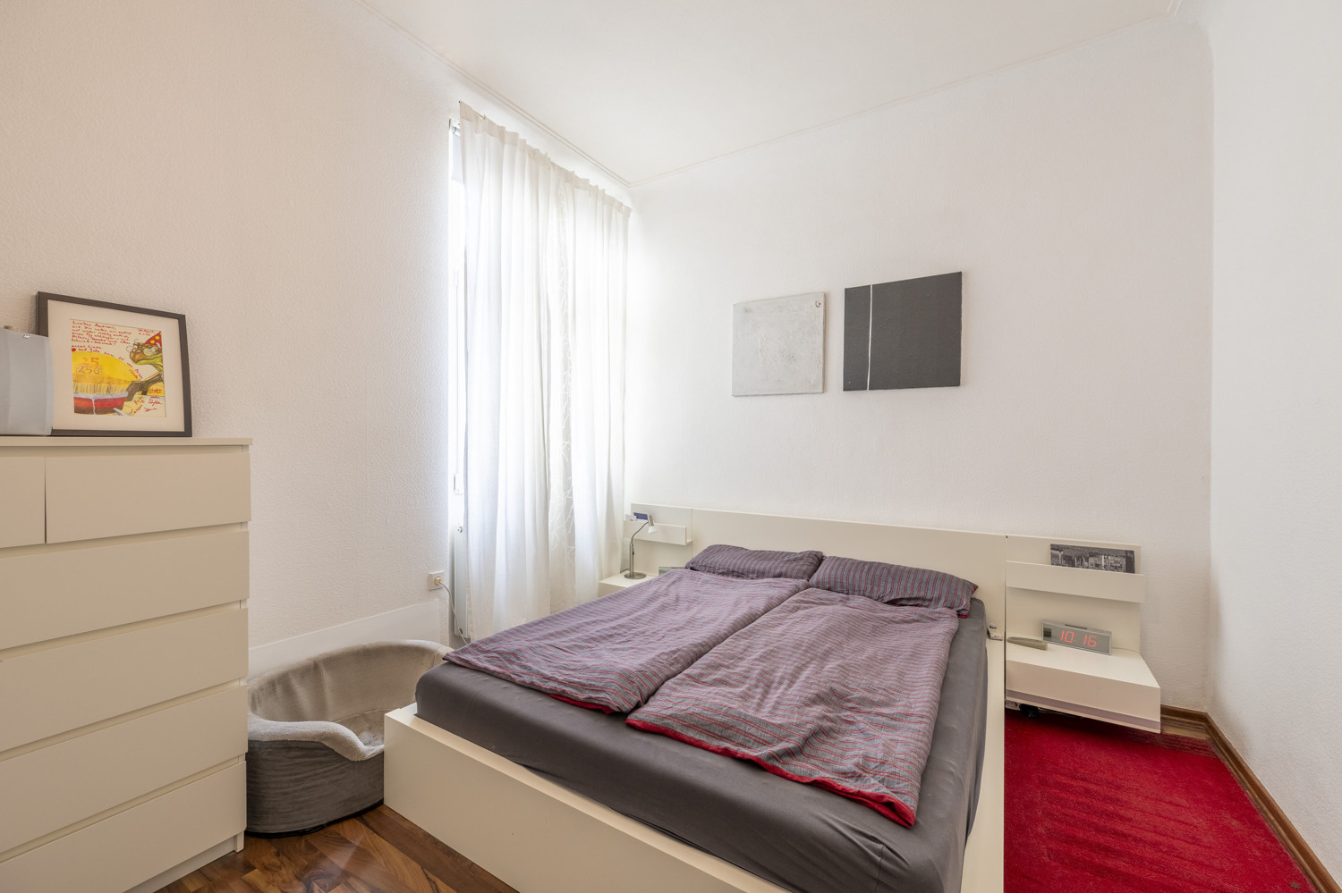 Schlafzimmer mit Ruhe und Rückzug