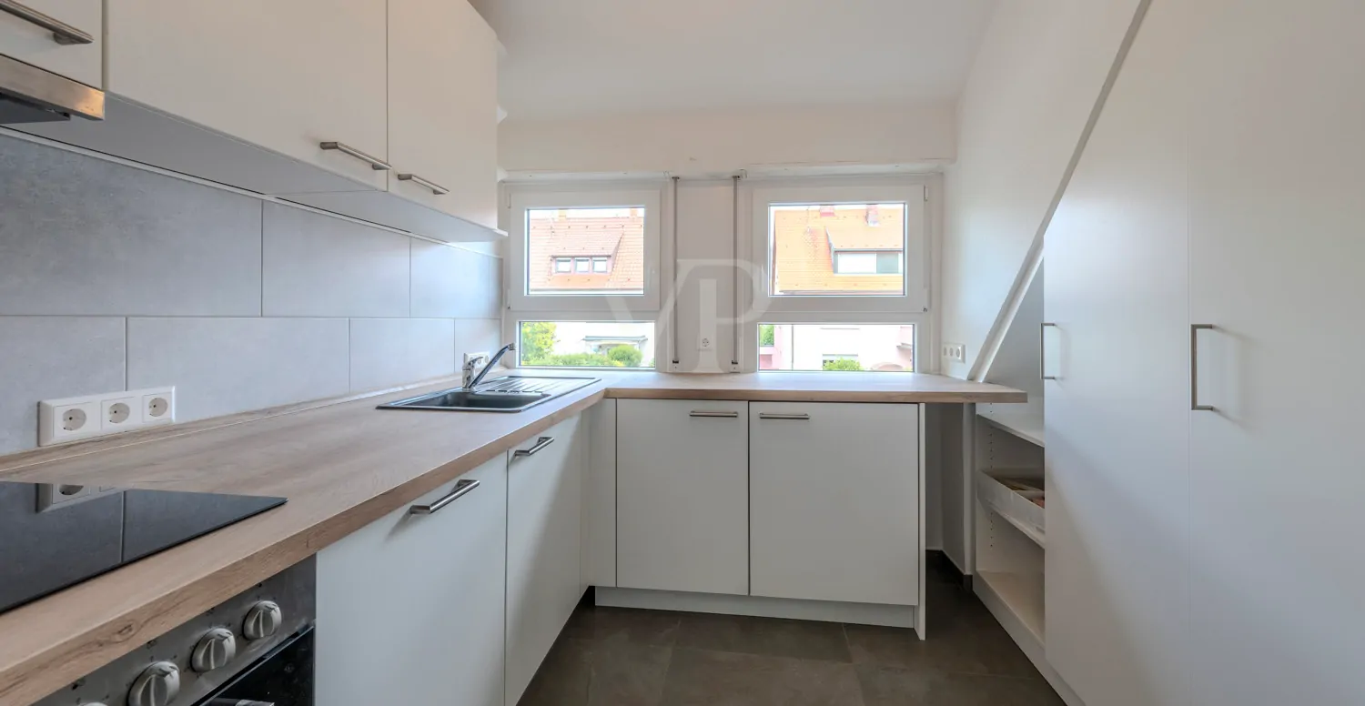 Küche Dachgeschoss