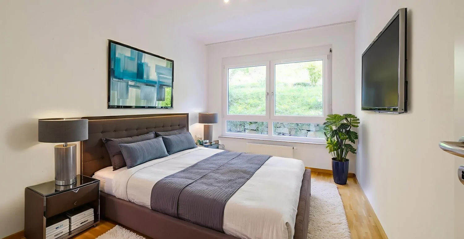 Schlafzimmer 1 KI Staging