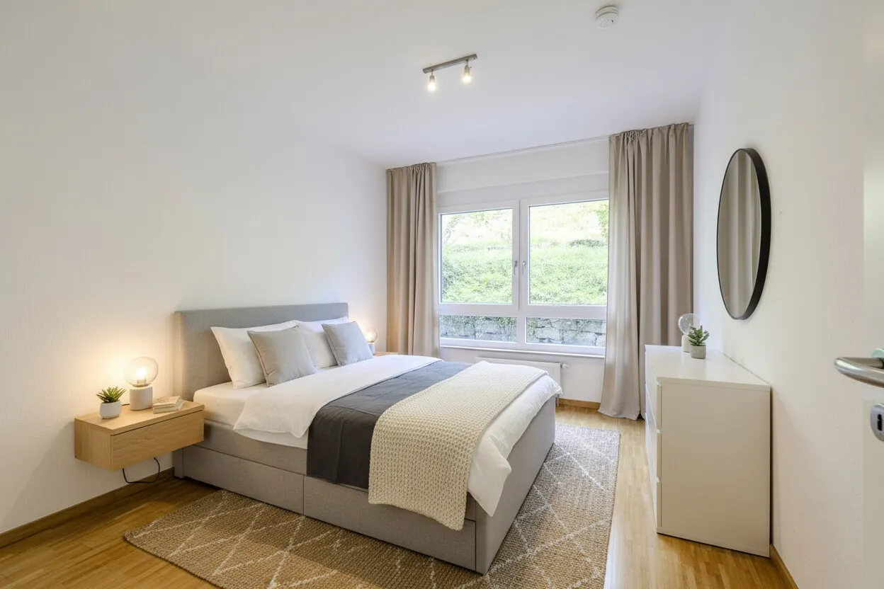 Schlafzimmer 1 KI Staging