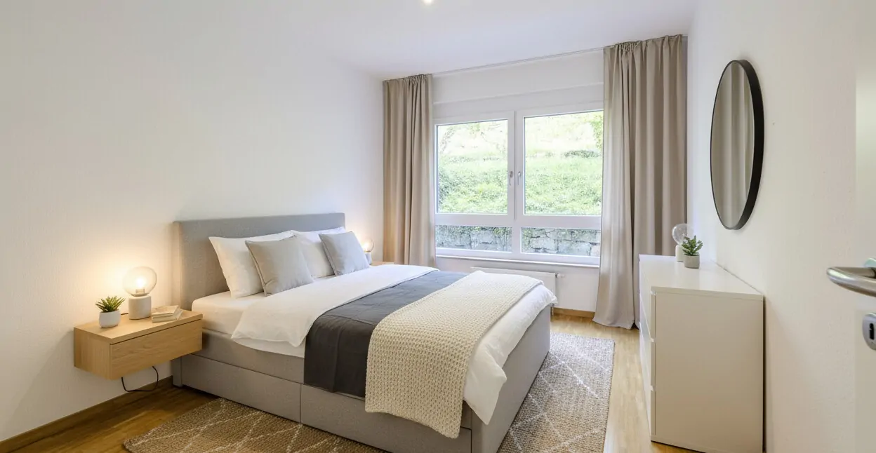 Schlafzimmer 1 KI Staging