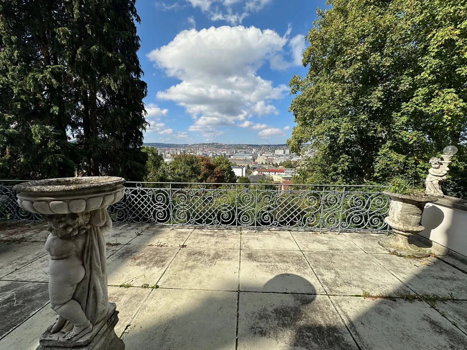 Aussicht von Terrasse