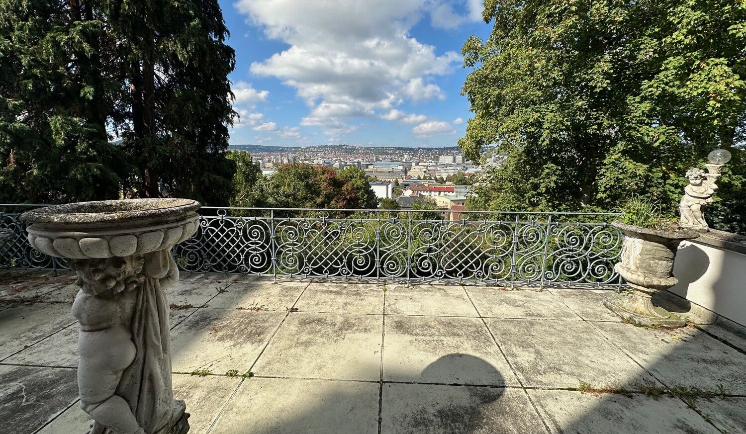 Aussicht von Terrasse