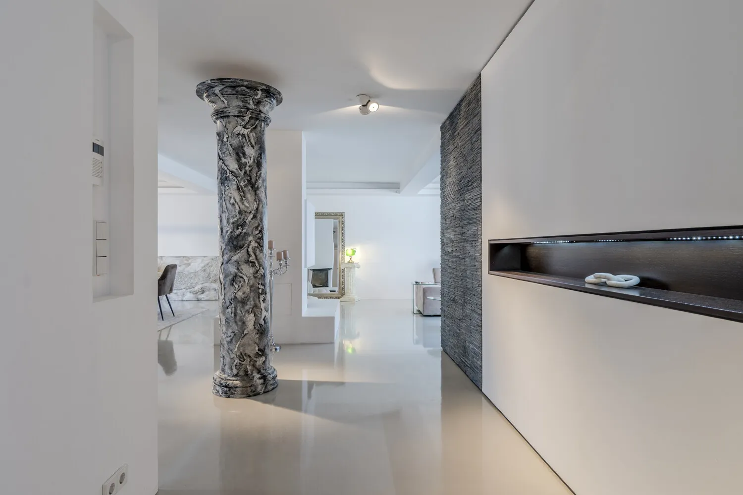 Säule als architektonisches Gestaltungselement