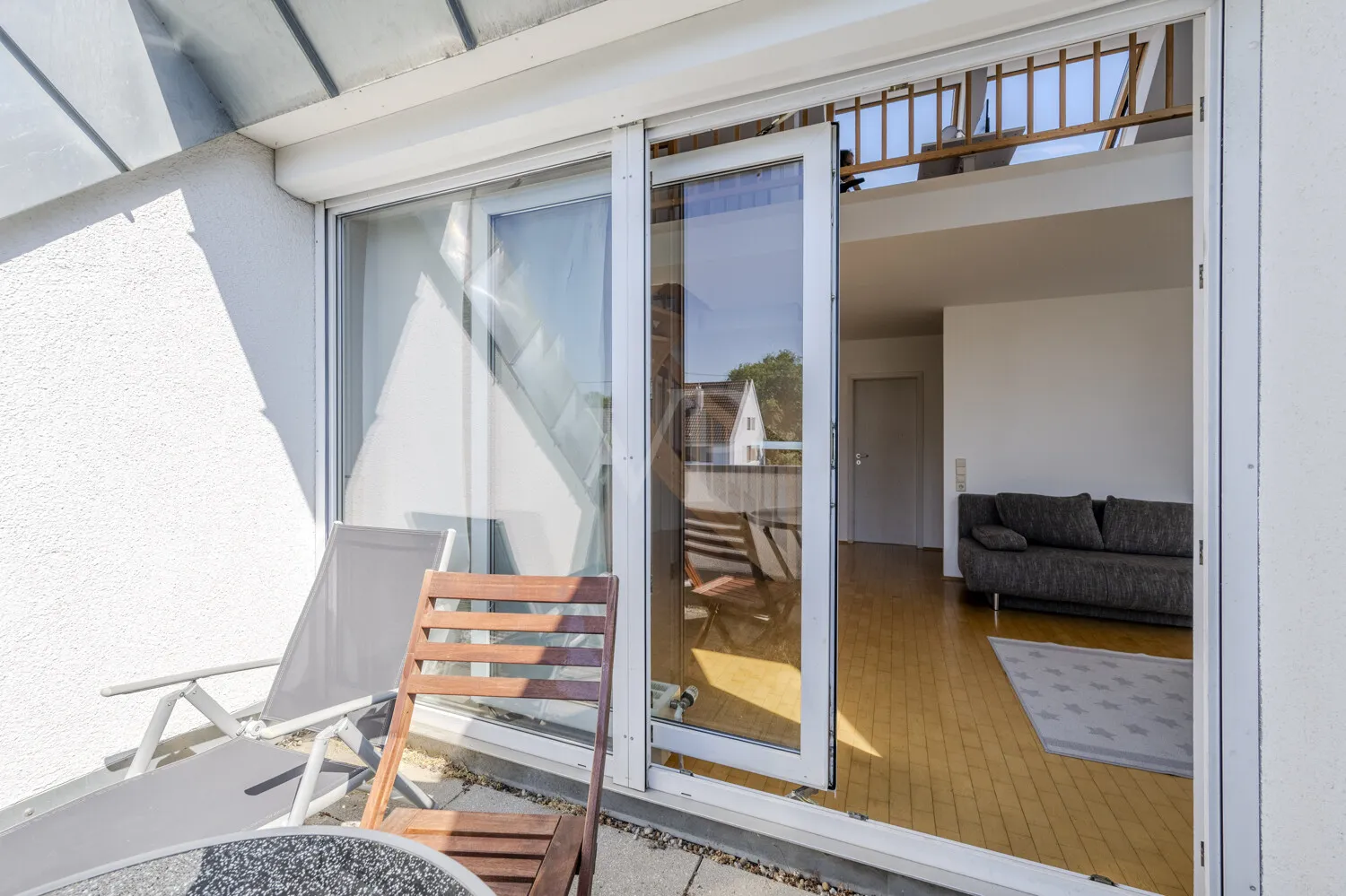 Loggia Süd-Ausrichtung