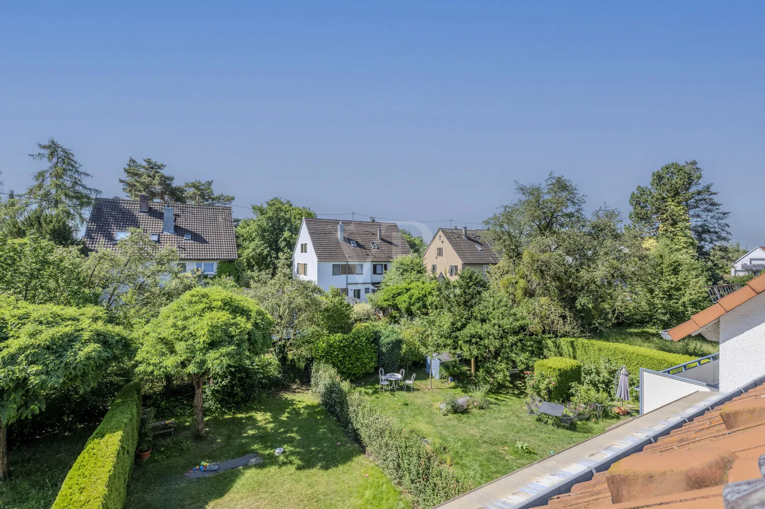 Aussicht in den Garten