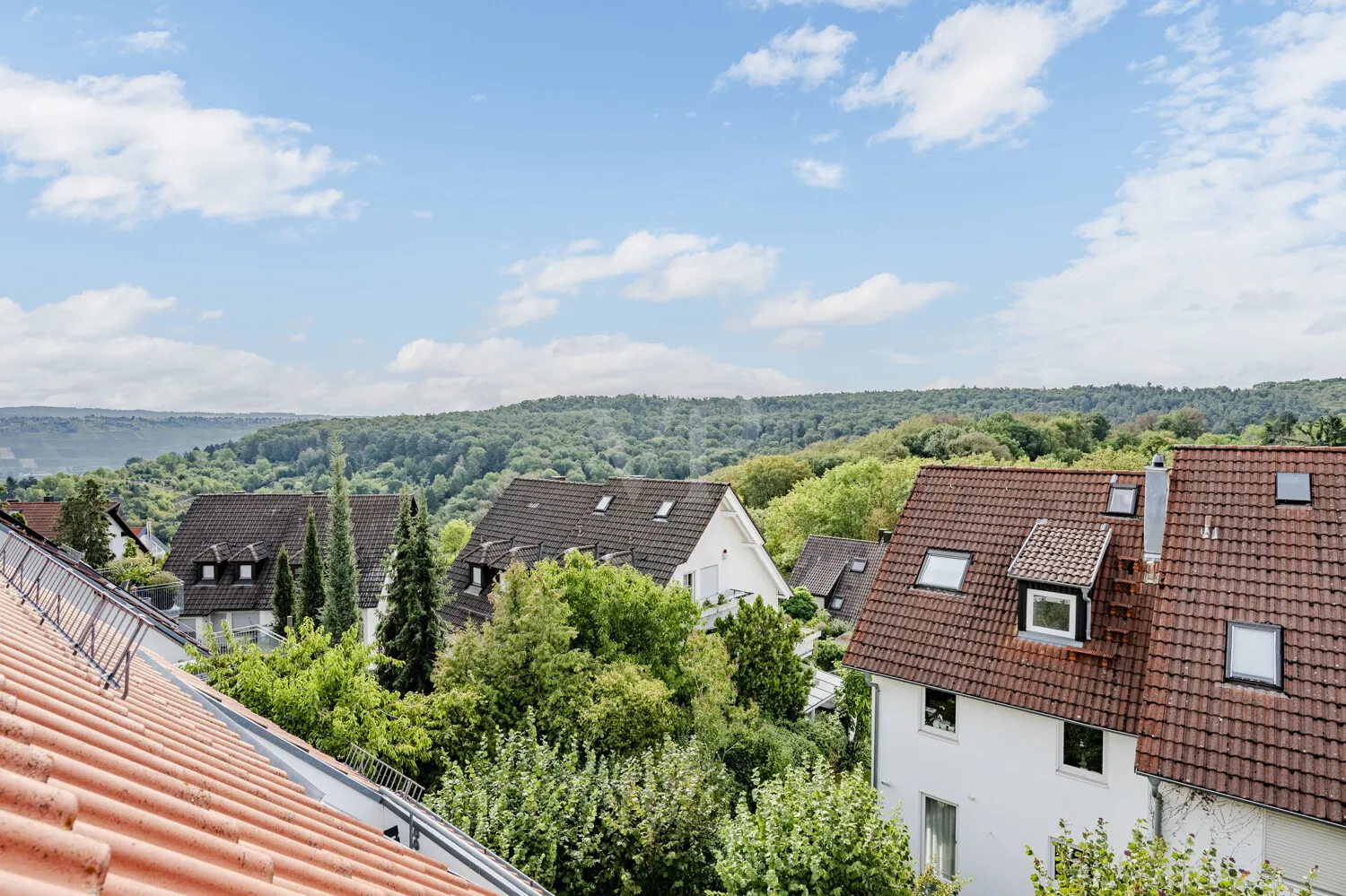 Aussicht aus dem 2. DG
