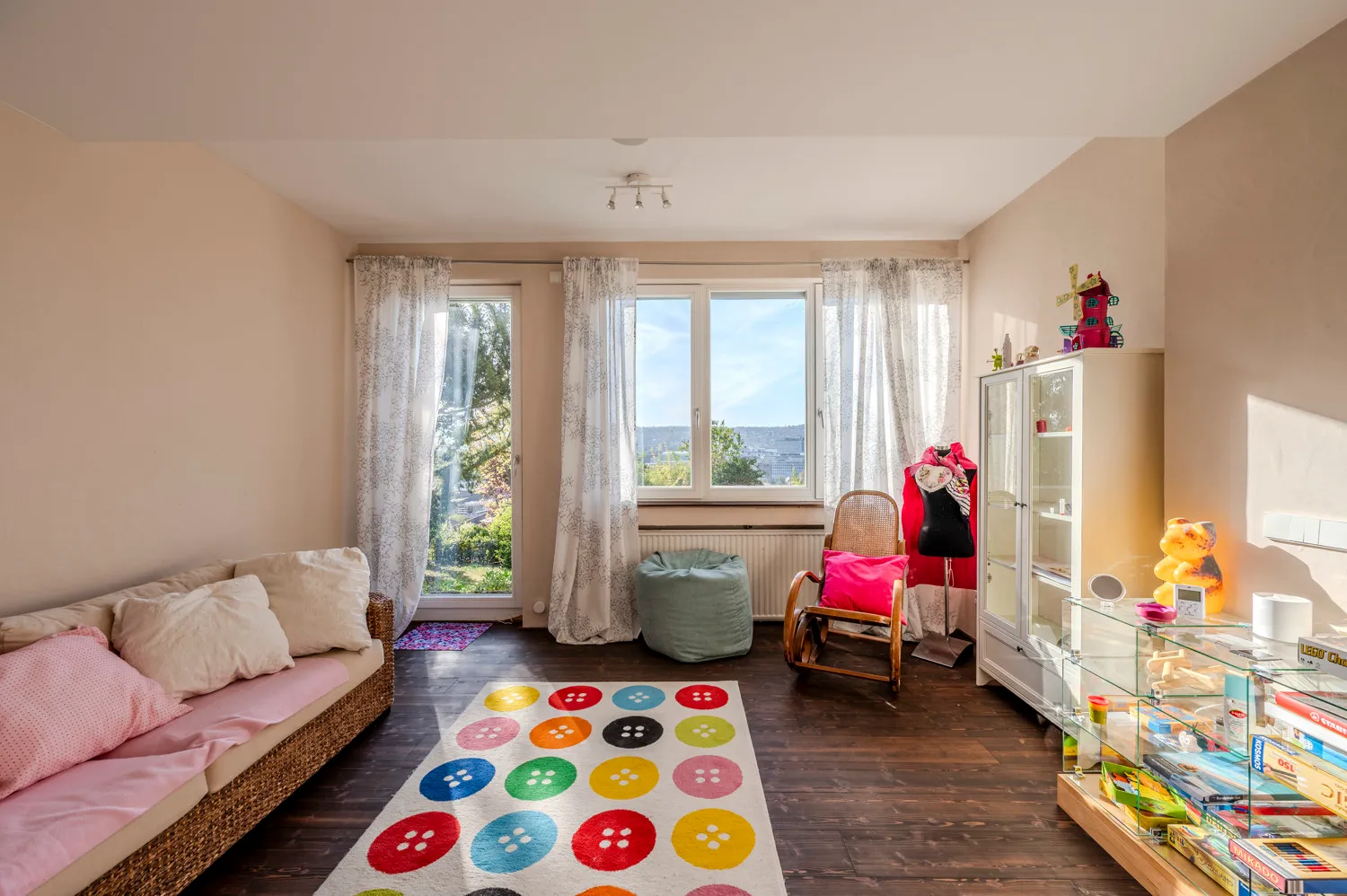 Kinderzimmer Gartengeschoss