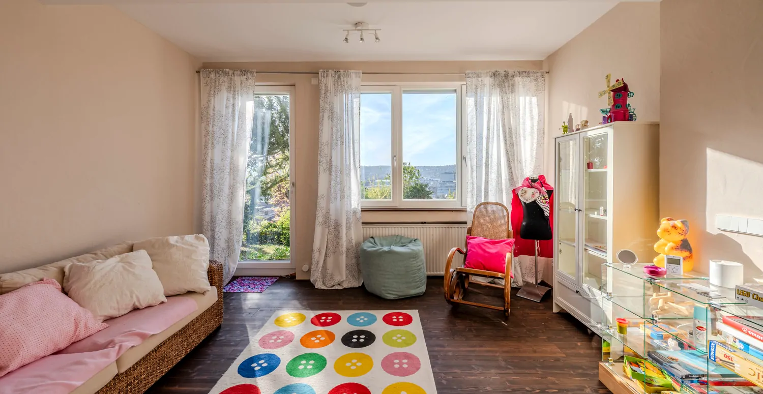 Kinderzimmer Gartengeschoss