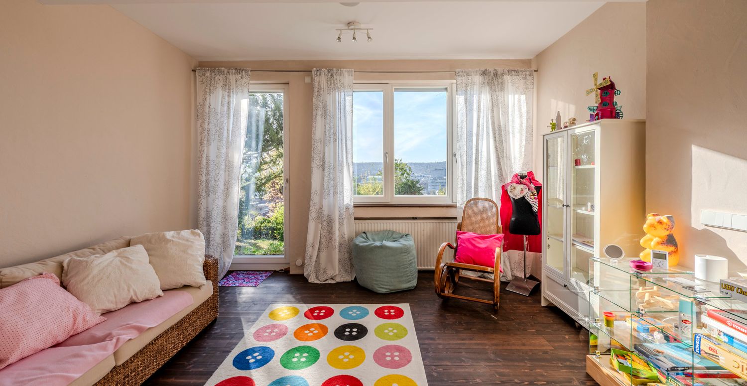 Kinderzimmer Gartengeschoss
