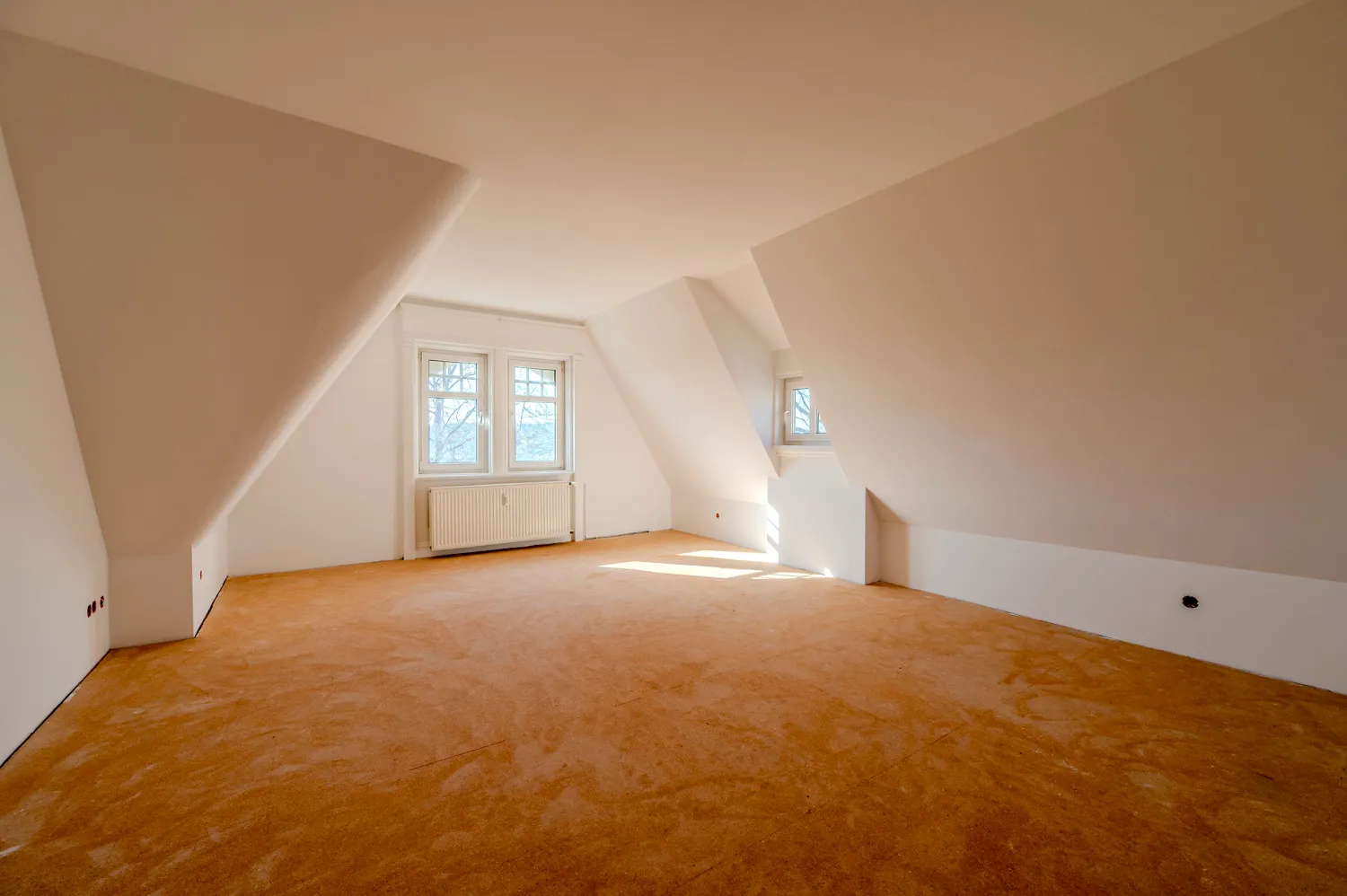 Innenaufnahme Dachgeschoss