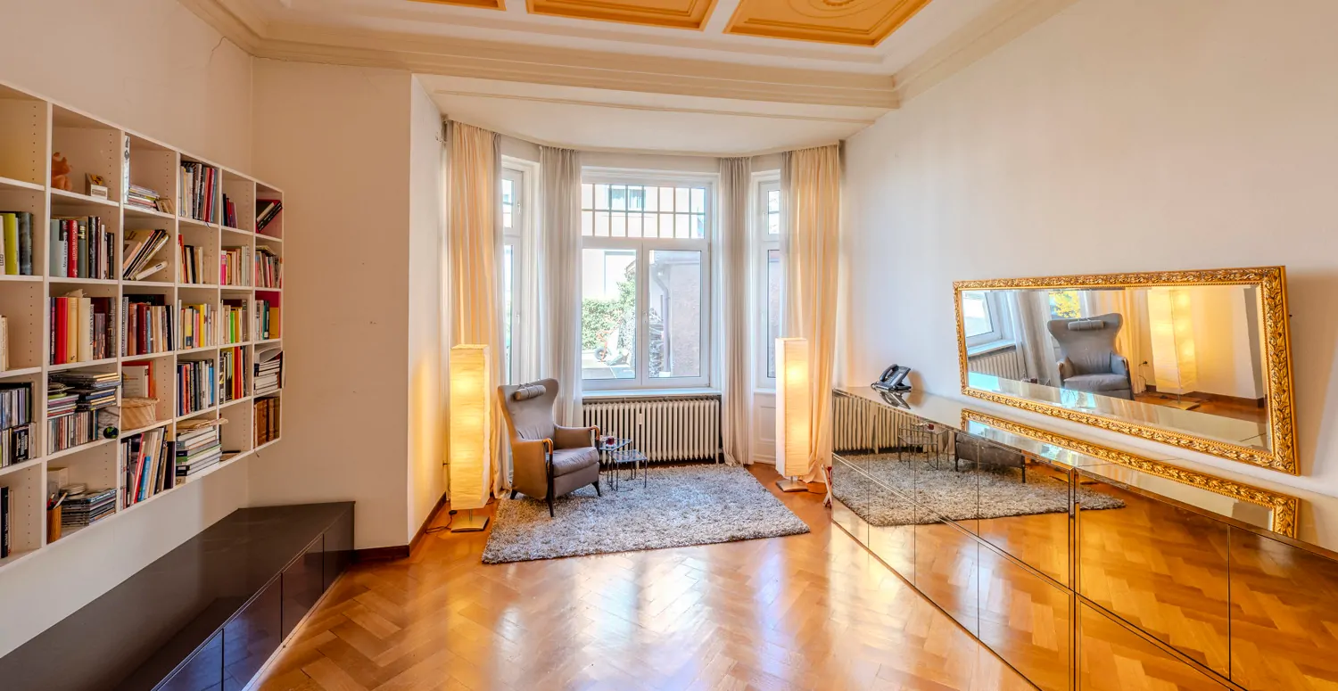 Kaminzimmer Erdgeschoss