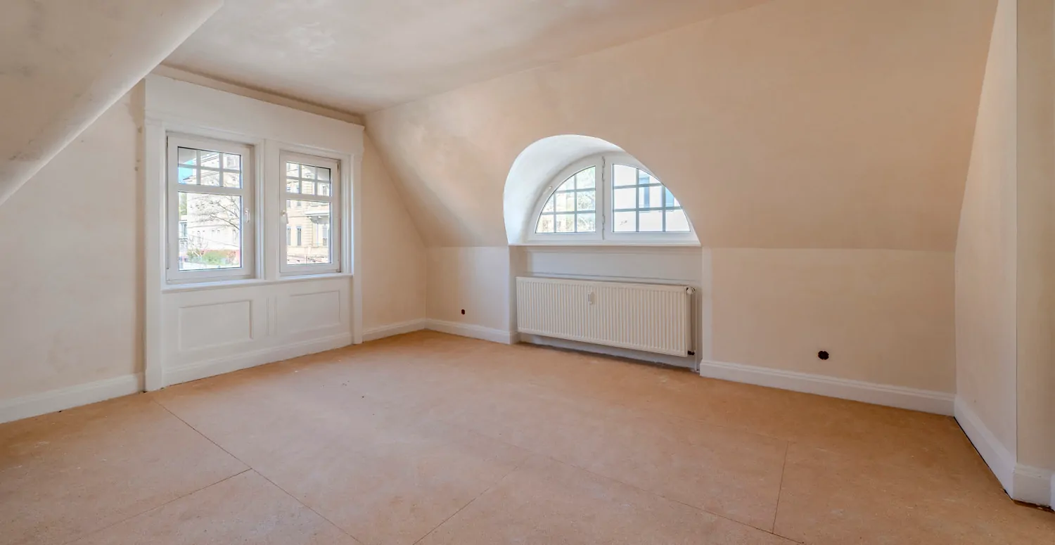 Wohnung links Dachgeschoss