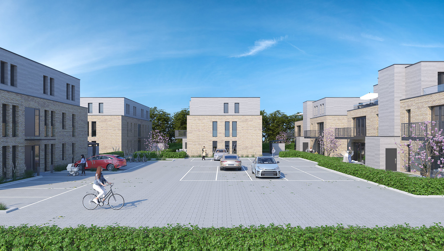 Exklusive Lage: 5-Parteienhaus im KfW-40 QNG Standard