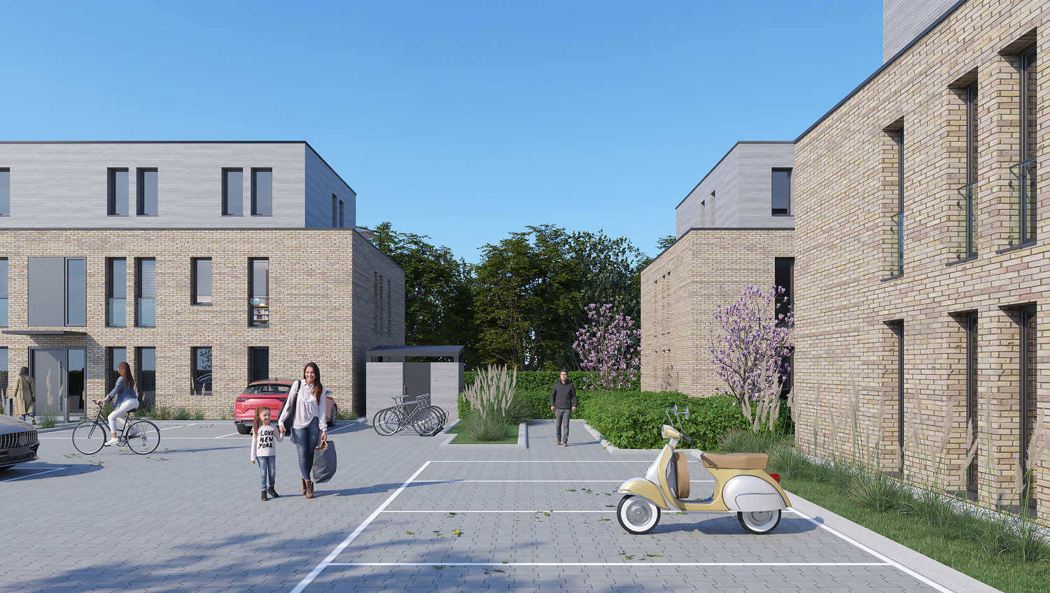 Exklusive Lage: 5-Parteienhaus im KfW-40 QNG Standard