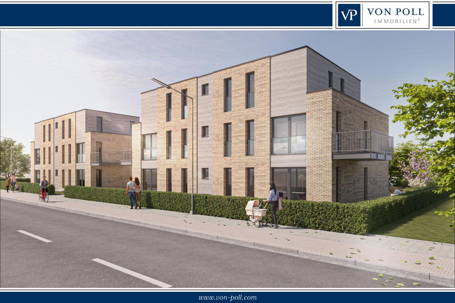 Neubau: Gehobene Obergeschosswohnung in idealer Lage