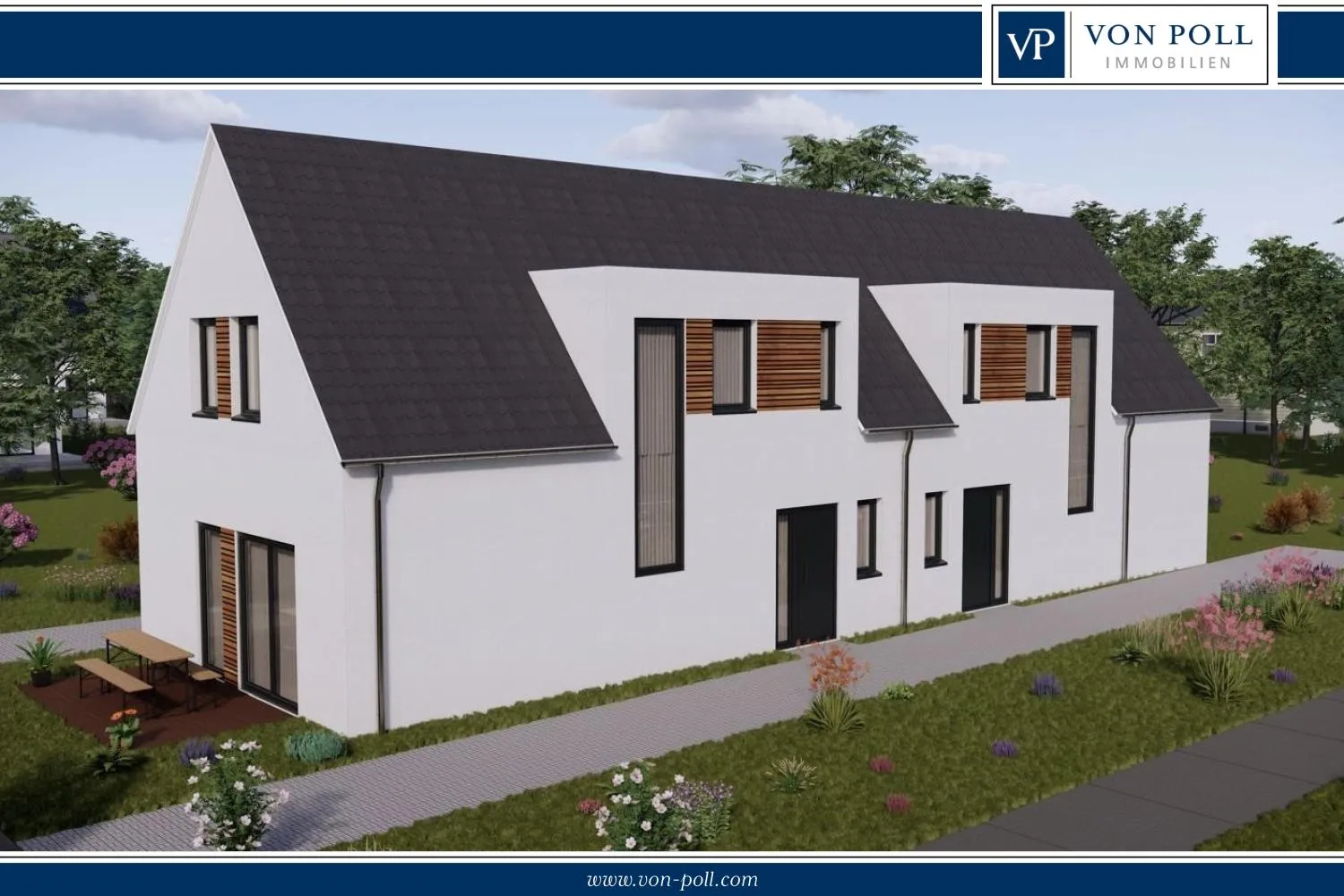 Maison jumelée neuve avec vue imprenable à Quakenbrück