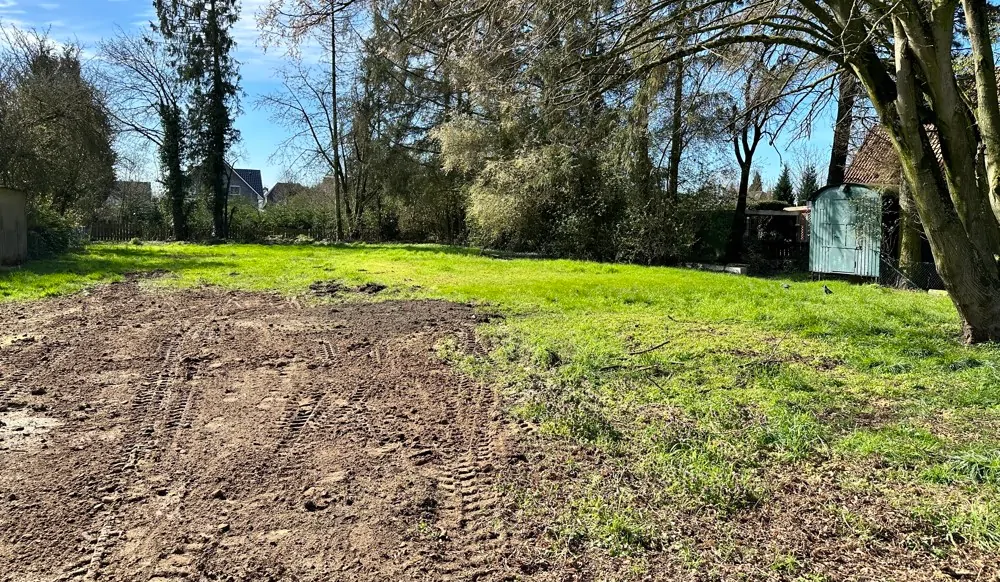 Überdurchschnittlich großes Grundstück in ruhiger Lage