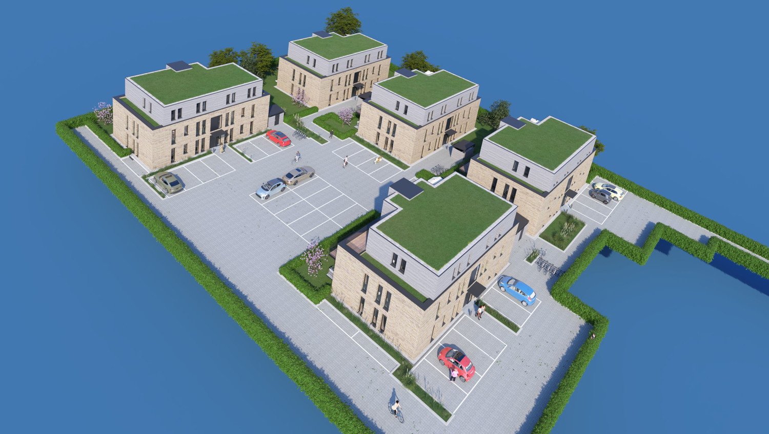 Attraktive Neubau-Obergeschosswohnung im Herzen von Dinklage