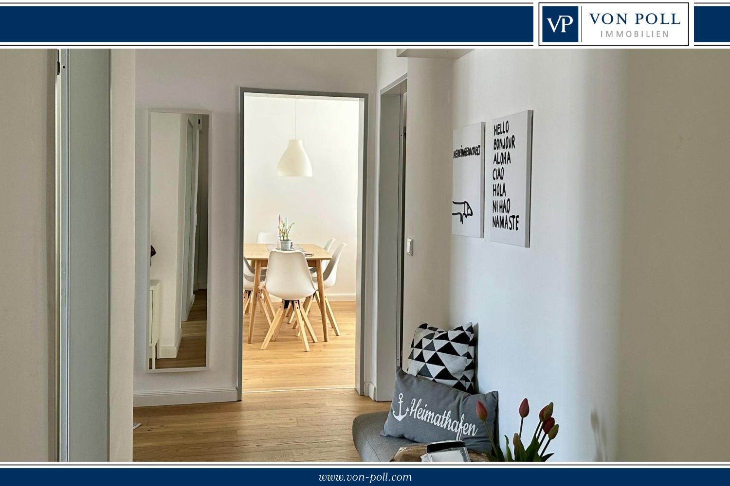 Moderne und lichtdurchflutete Etagenwohnung im Herzen von Dinklage
