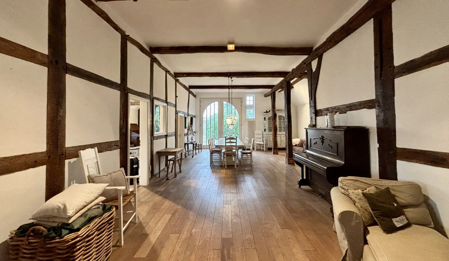 Fachwerktraum in Alleinlage: Stilvolles Artland-Denkmal mit modernem Luxus