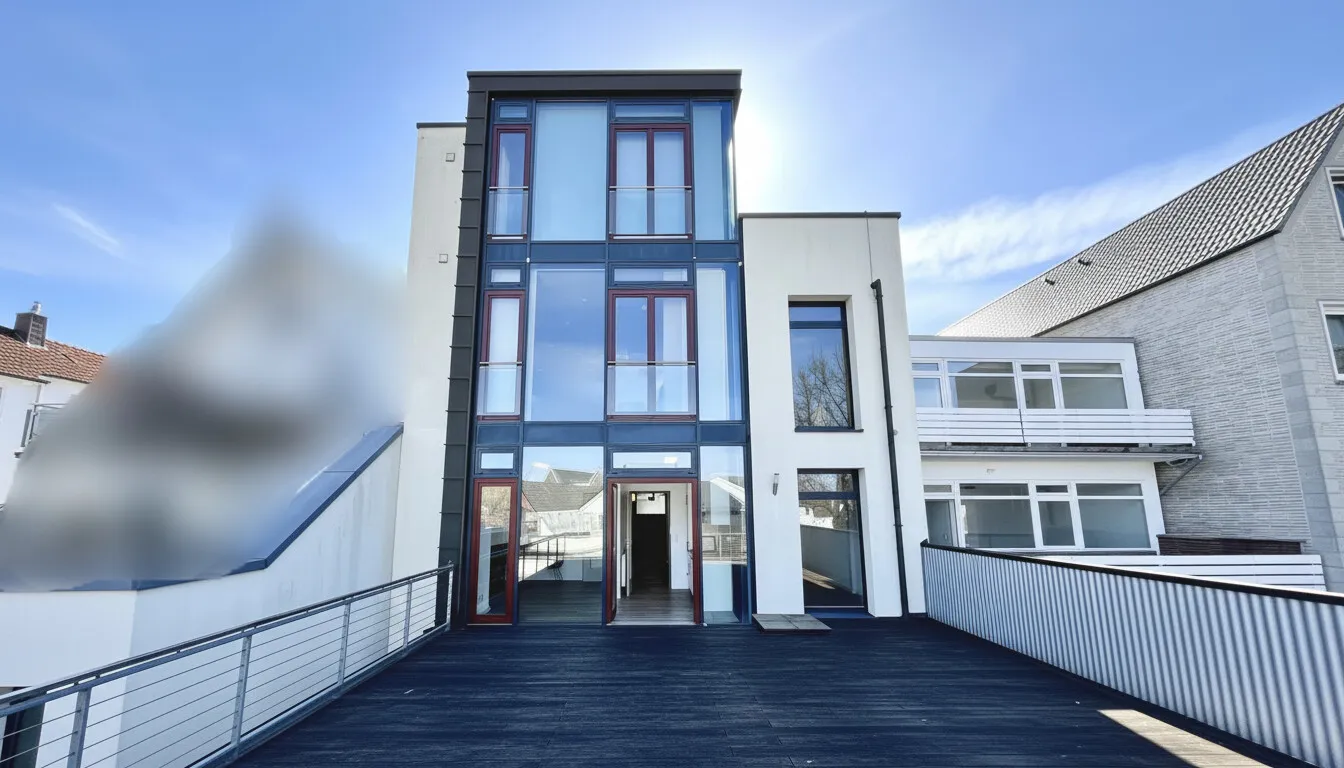 Moderne Bürofläche mit Dachterrasse – zentral in Vechta