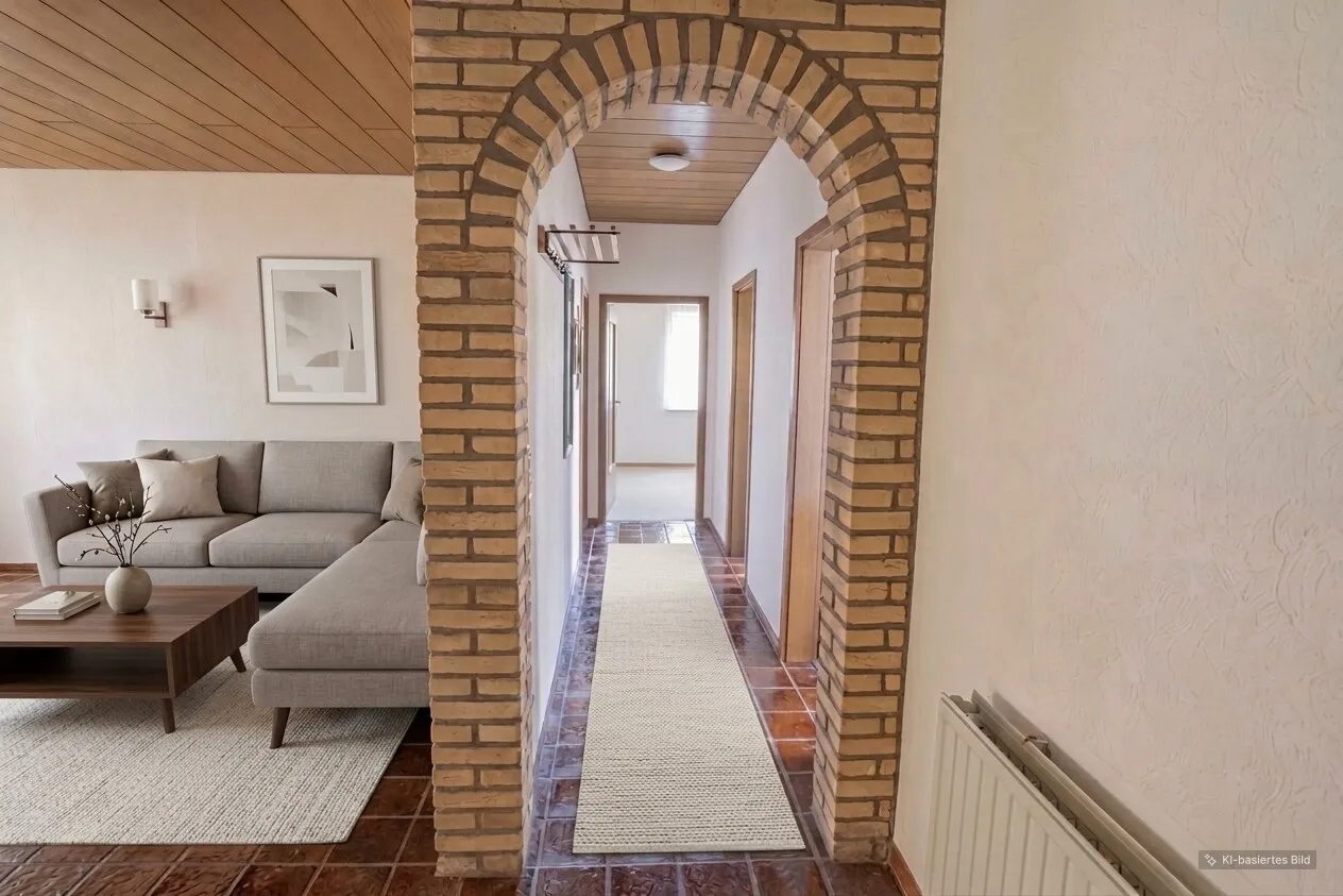 Wohnen auf einer Ebene: Gepflegter Bungalow mit großem Garten