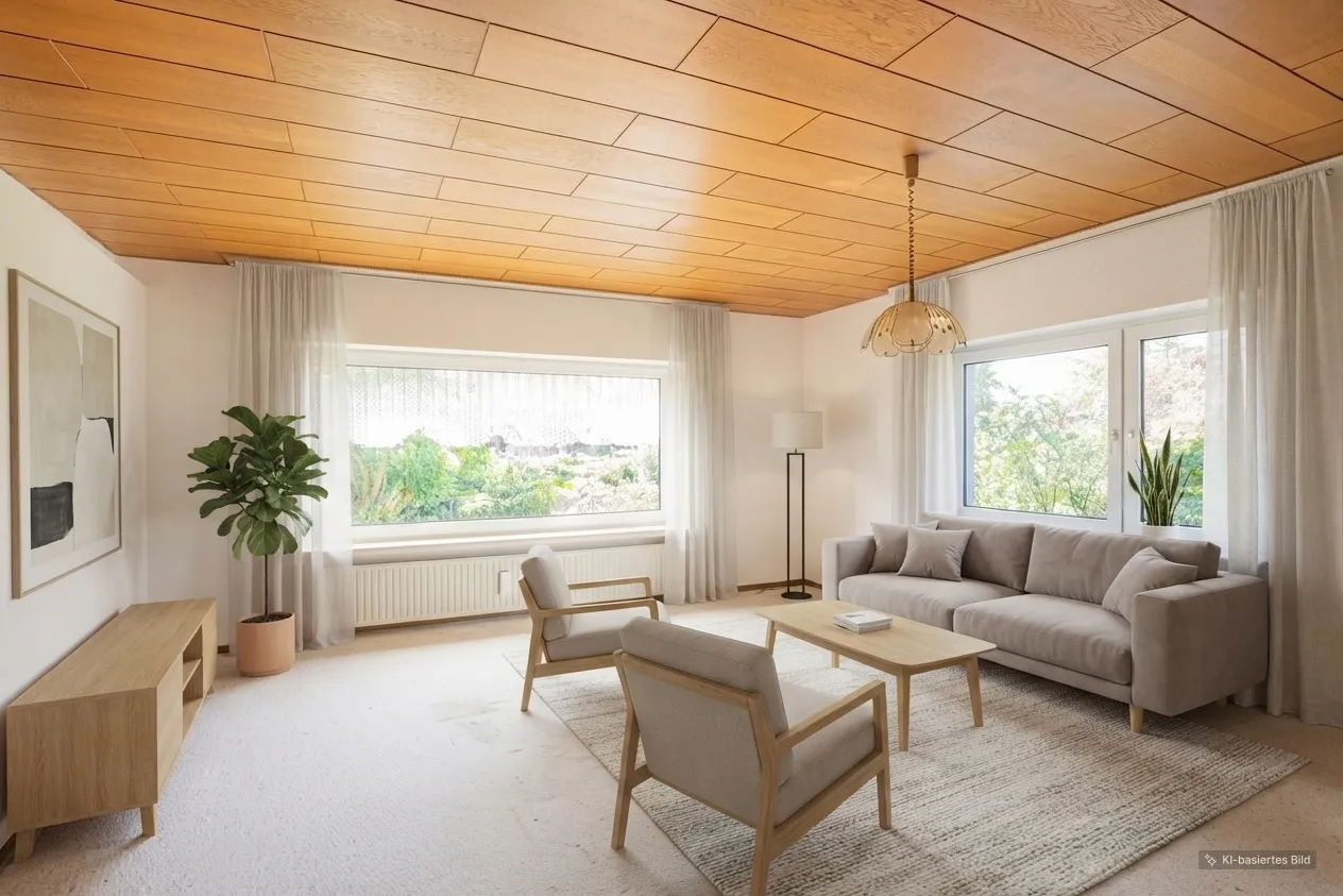 Wohnen auf einer Ebene: Gepflegter Bungalow mit großem Garten