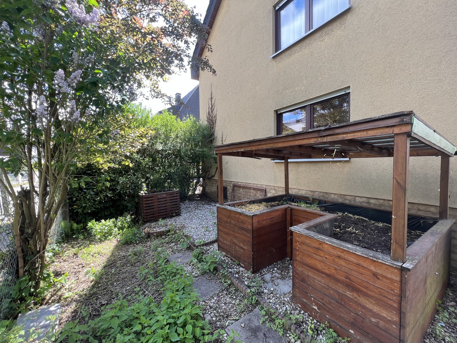 Garten hinten
