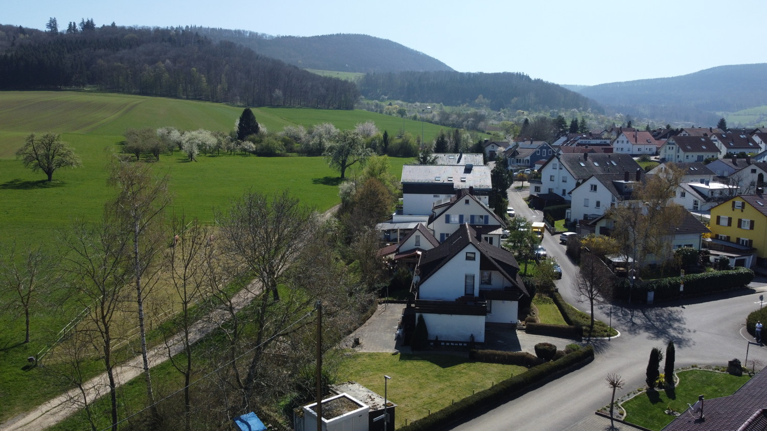Luftbild mit Weitblick