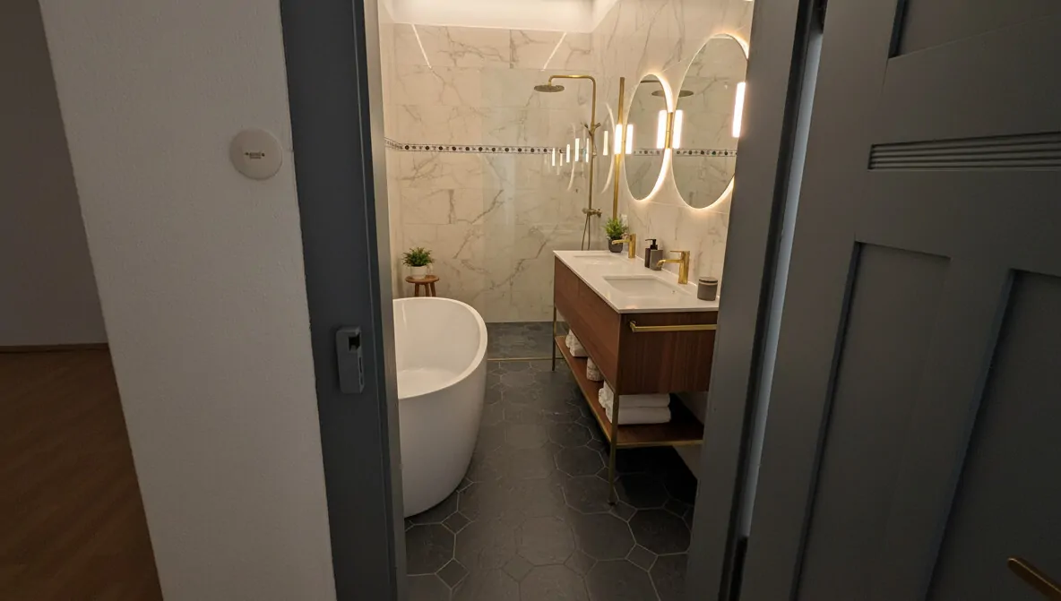 Bad en Suite OG - Wohnbeispiel