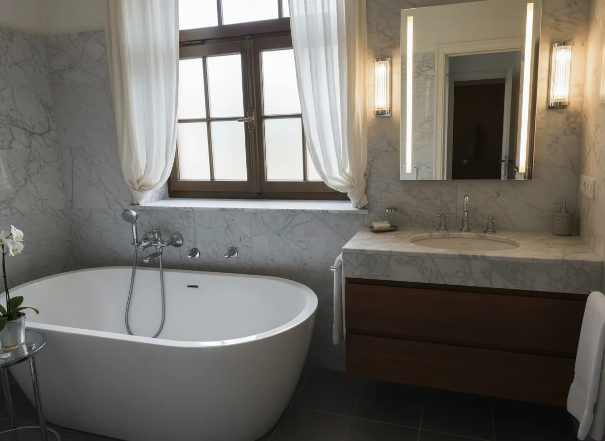 Bad en Suite EG - Wohnbeispiel