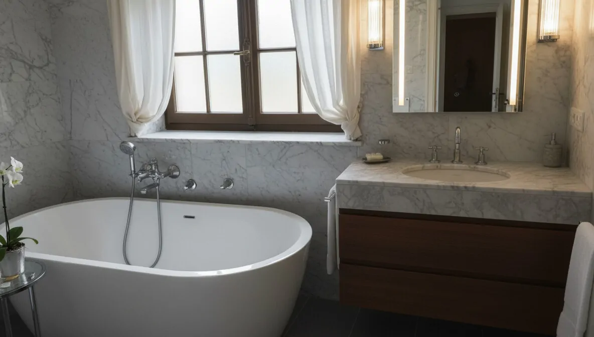 Bad en Suite EG - Wohnbeispiel