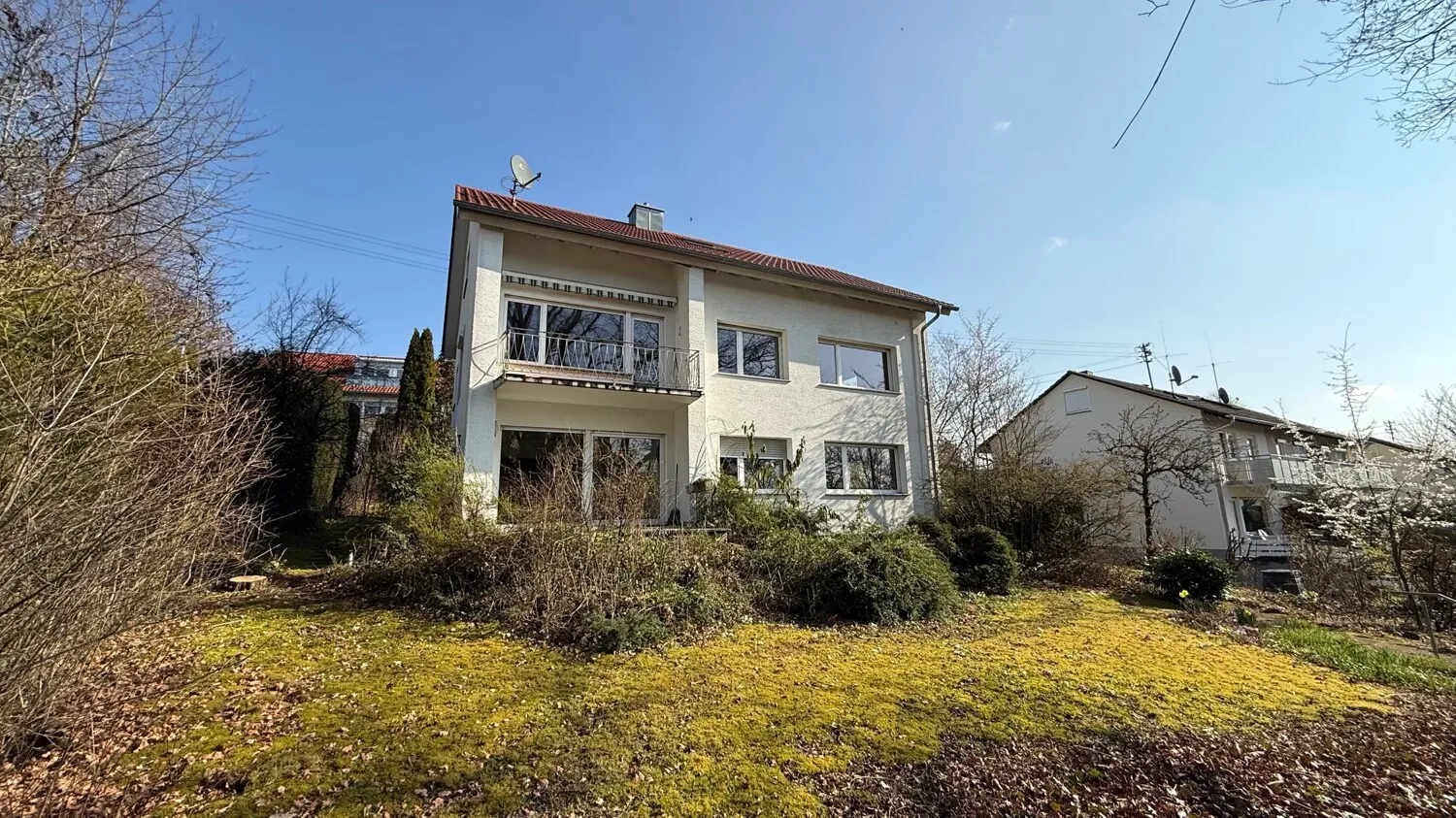 Ansicht vom Garten