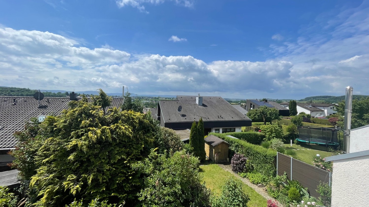 Aussicht vom Balkon