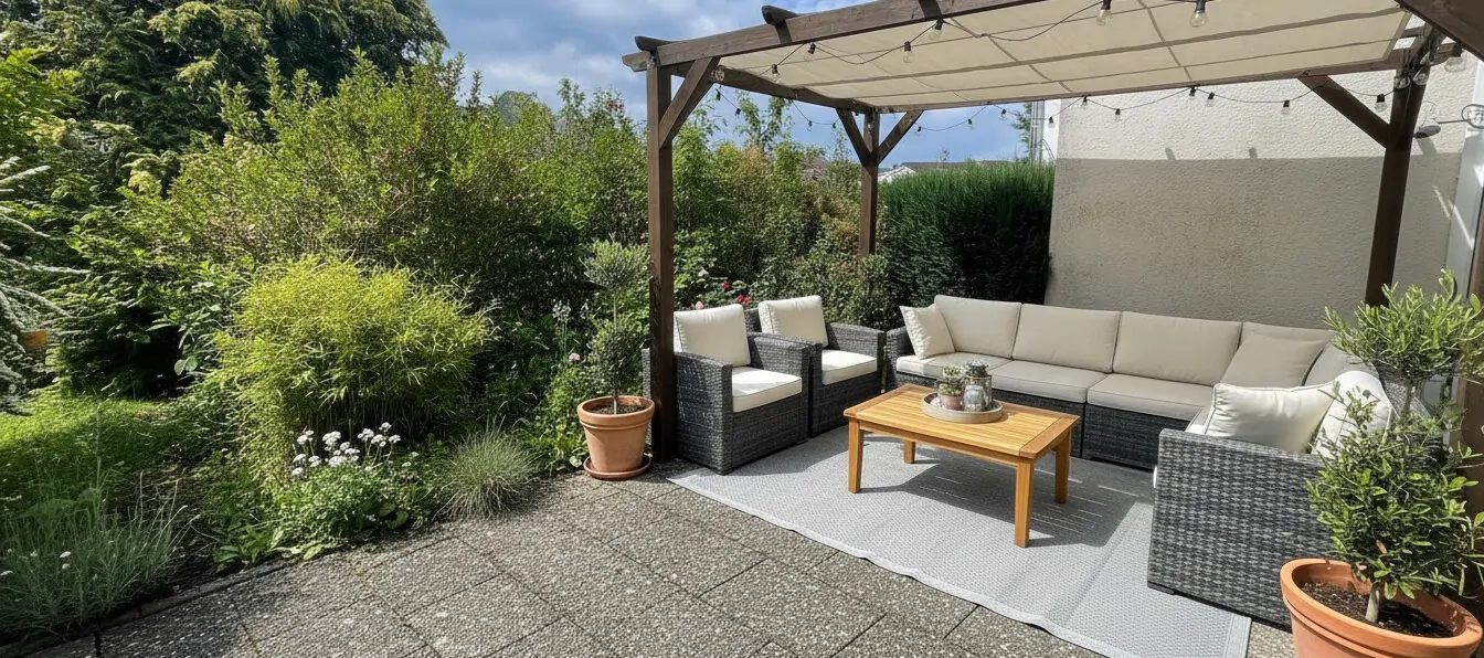 EG: Terrasse - Wohnbeispiel