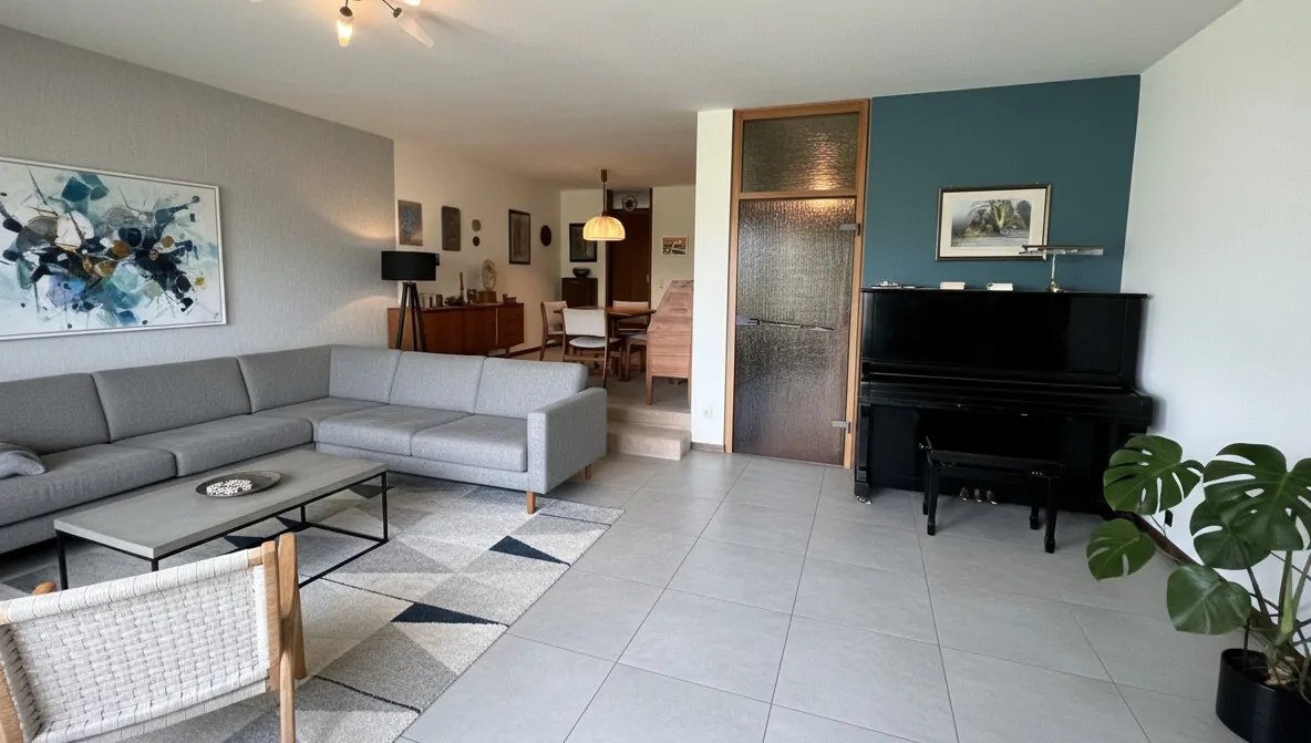 EG: Wohnzimmer - Wohnbeispiel