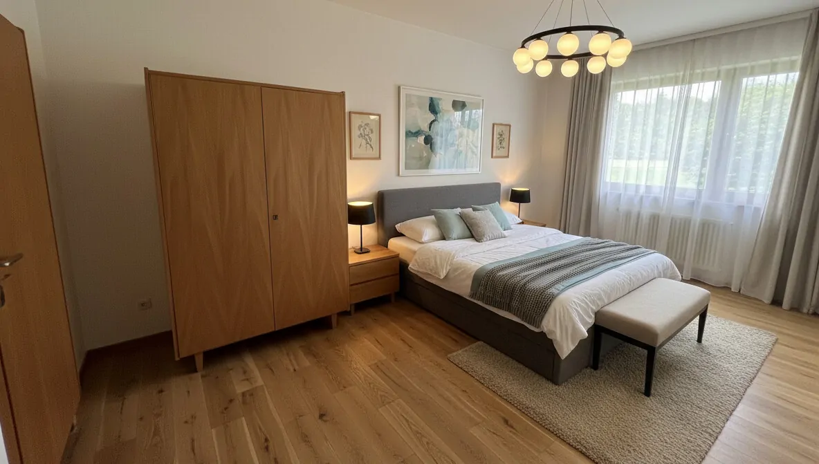 OG: Schlafzimmer 1 - Wohnbeispiel