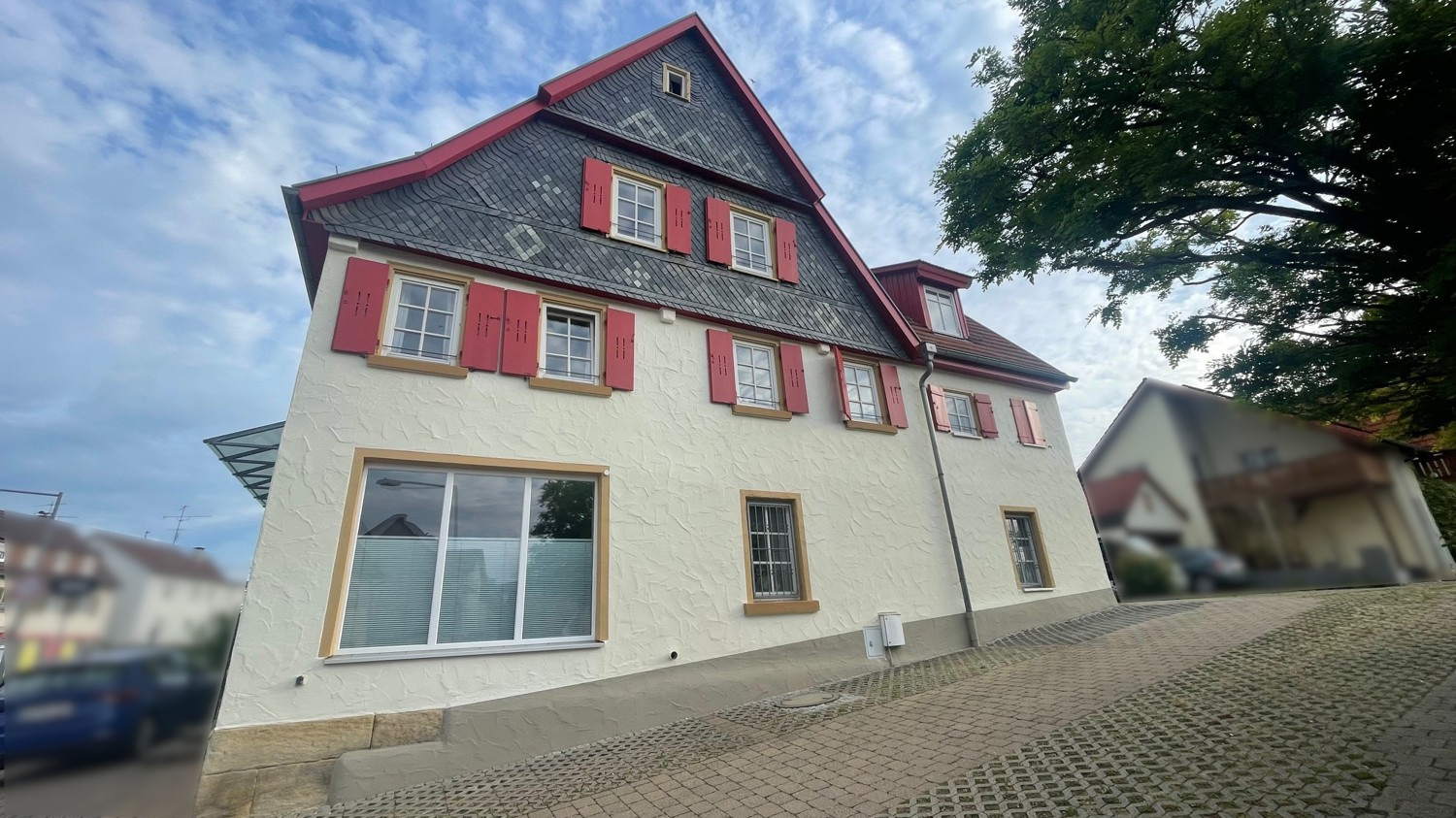 Hausansicht seitlich