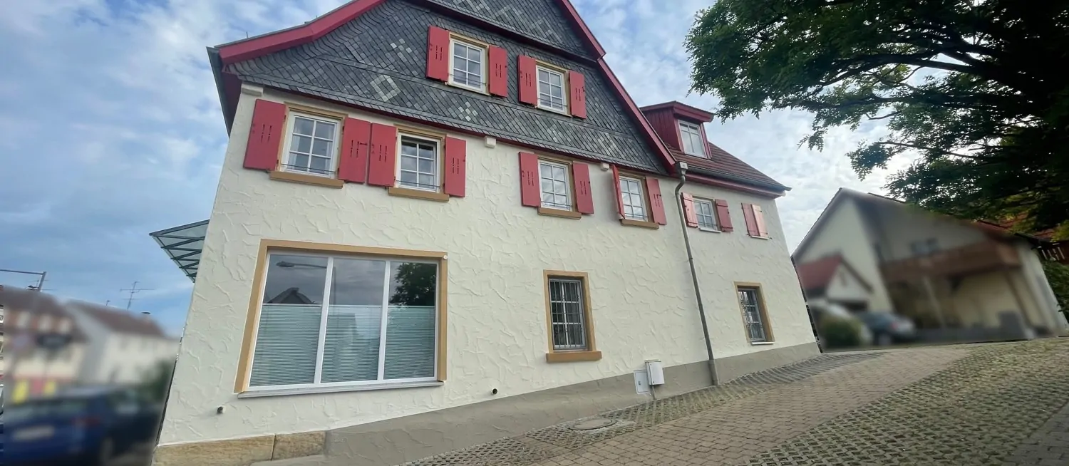 Hausansicht seitlich