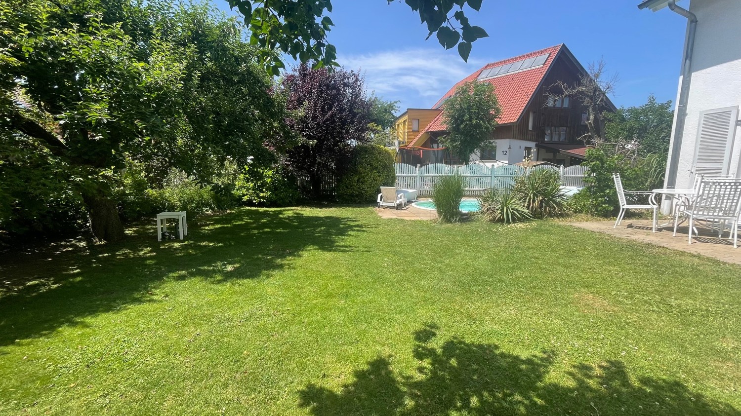 Blick vom Garten
