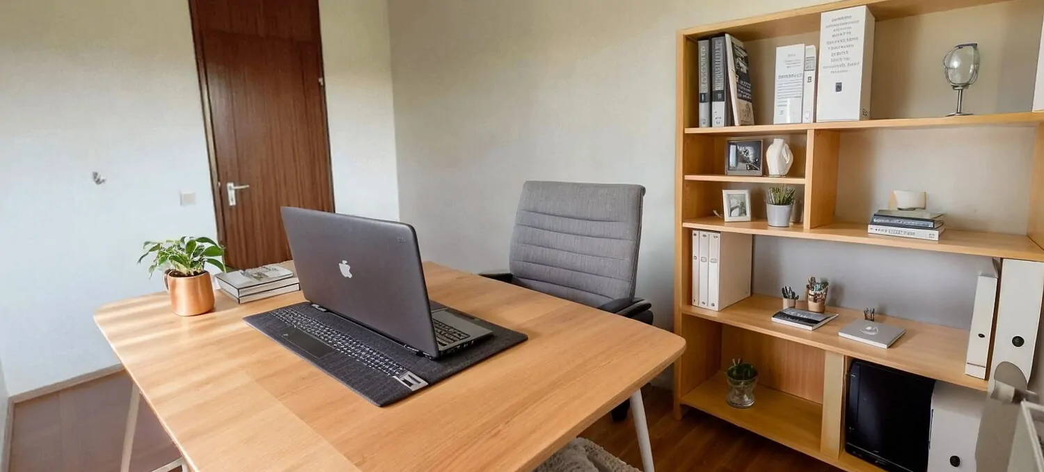 Arbeitszimmer Wohnbeispiel