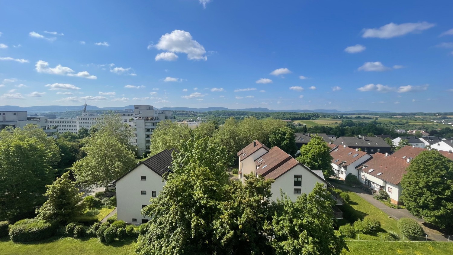 Ausblick vom Balkon