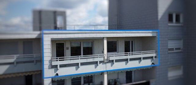 Luftbild Balkon