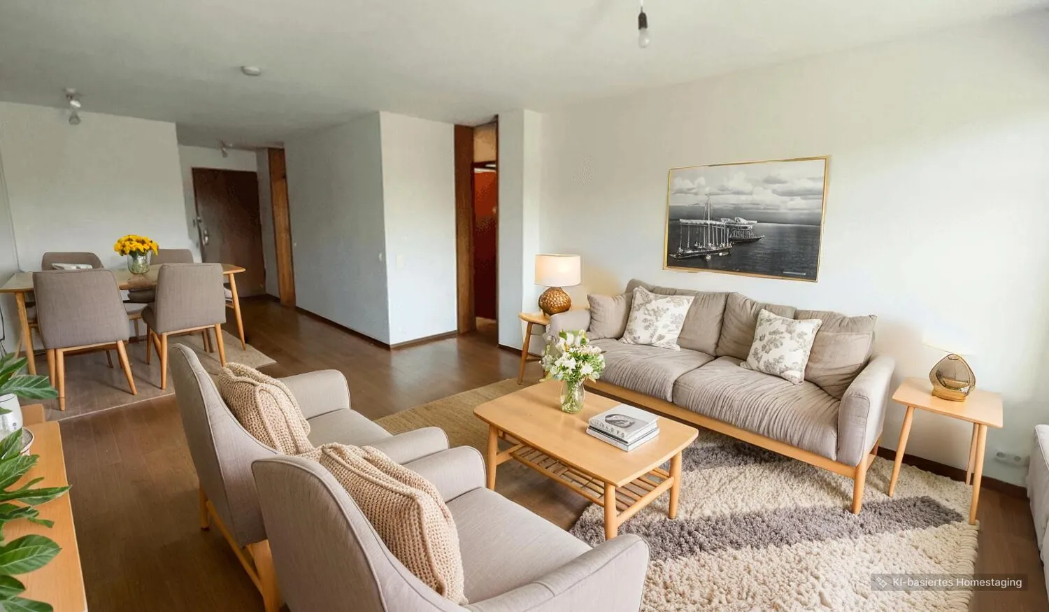 Wohnzimmer Wohnbeispiel