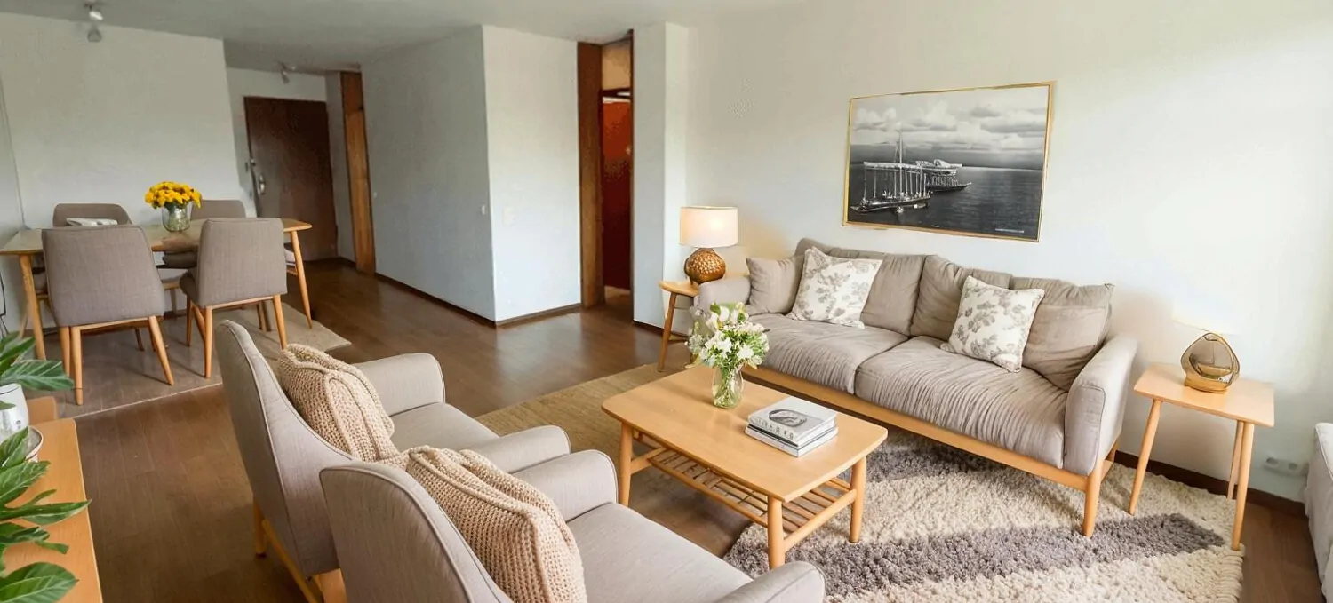 Wohnzimmer Wohnbeispiel